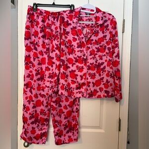 LOFT Satin Floral Sleepwear